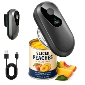 Electric Can Opener Automatic Hands-Free with Smooth Edge | Auto Stop Can Opener with LCD Battery Display, One-Touch for Kitchen, Camping & Travel,For Seniors, Arthritis Electric Can Opener Automatic Hands-Free with Smooth Edge | Auto Stop Can Opener with LCD Battery Display, One-Touch for Kitchen, Camping & Travel,For Seniors, Arthritis