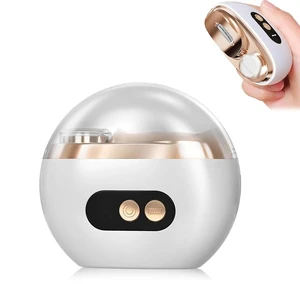 Electric Nail Clipper 3 in 1 Automatic Nail Trimmer with LED Light White | Electric Nail Clippers with LED Light & Clip Storage for Baby, Kids,Seniors, Adults Electric Nail Clipper 3 in 1 Automatic Nail Trimmer with LED Light White | Electric Nail Clippers with LED Light & Clip Storage for Baby, Kids,Seniors, Adults