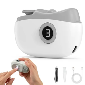 Electric Nail Clipper with LED Light, Safe 4 in 1 Baby Nail Clippers with LED Screen, 3 Speed, USB-C, Debris Collection, Multi-Function Electric Nail Trimmer for Seniors, Adults, Arthritis, Kids Electric Nail Clipper with LED Light, Safe 4 in 1 Baby Nail Clippers with LED Screen, 3 Speed, USB-C, Debris Collection, Multi-Function Electric Nail Trimmer for Seniors, Adults, Arthritis, Kids