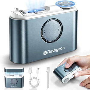 Electric Nail Clipper, Trimmer & Polisher for Seniors & Kids | Rechargeable Automatic Nail Clipper, Built-in LED Light & Debris Storage, Dual Blades, 2 Speeds, Aluminum Alloy Housing Electric Nail Clipper, Trimmer & Polisher for Seniors & Kids | Rechargeable Automatic Nail Clipper, Built-in LED Light & Debris Storage, Dual Blades, 2 Speeds, Aluminum Alloy Housing