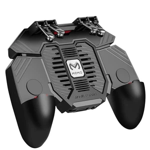 Mobile Game Controller for iPhone Phone Gamepad with Cooling Fan Gaming Grip Joystick with L1/R1/L2/R2 Triggers Shoot Aim Keys for 4.7-6.5" Phones 1200mAh Power Bank Mobile Game Controller for iPhone Phone Gamepad with Cooling Fan Gaming Grip Joystick with L1/R1/L2/R2 Triggers Shoot Aim Keys for 4.7-6.5" Phones 1200mAh Power Bank