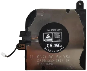 Laptop CPU Cooling Replacement Fan for Dell Latitude 14 5420 E5420 Series, 5V 4PIN DFS5K12304363T FN71 0HX40M Laptop CPU Cooling Replacement Fan for Dell Latitude 14 5420 E5420 Series, 5V 4PIN DFS5K12304363T FN71 0HX40M