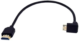 1FT 8K Mini HDMI to HDMI 2.1 Cable, 48Gbps Up Angle Mini HDMI to Straight HDMI Male Cable, Supports 8K@60Hz 4K@120Hz HDR 3D for Xbox PS4 PS5 TV Switch 1FT 8K Mini HDMI to HDMI 2.1 Cable, 48Gbps Up Angle Mini HDMI to Straight HDMI Male Cable, Supports 8K@60Hz 4K@120Hz HDR 3D for Xbox PS4 PS5 TV Switch