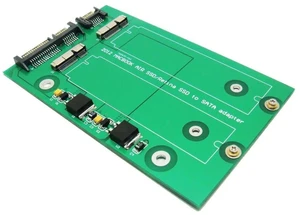 Dual 26-Pin to SATA Adapter Card for 2012 MacBook Pro Retina & MacBook Air SSD Dual 26-Pin to SATA Adapter Card for 2012 MacBook Pro Retina & MacBook Air SSD
