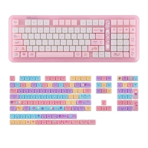Phantom98 Lite 96% Mechanical Gaming Keyboard with Cute Cat Keycaps Set Phantom98 Lite 96% Mechanical Gaming Keyboard with Cute Cat Keycaps Set