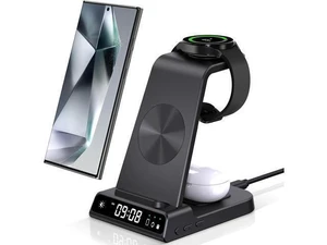 Wireless Charger for , 3 in 1 Wireless Charging Station for Galaxy S24 Ultra/S23 Ultra/S22/S21/Note 20/Z Flip 5/Fold 5, Watch Charger for Galaxy Watch 6/5/4, Galaxy Buds 2/Pro/+ Wireless Charger for , 3 in 1 Wireless Charging Station for Galaxy S24 Ultra/S23 Ultra/S22/S21/Note 20/Z Flip 5/Fold 5, Watch Charger for Galaxy Watch 6/5/4, Galaxy Buds 2/Pro/+