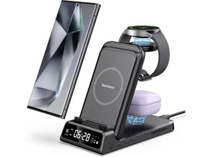 Charging Station for S24 Ultra, Wireless Charger for Galaxy S24+/S24/S23 Ultra/S23/S22/Note 20, Galaxy Watch 6/6 Classic/5/5 Pro/4, Galaxy Buds 2 Pro/Pro (for Travel) Charging Station for S24 Ultra, Wireless Charger for Galaxy S24+/S24/S23 Ultra/S23/S22/Note 20, Galaxy Watch 6/6 Classic/5/5 Pro/4, Galaxy Buds 2 Pro/Pro (for Travel)