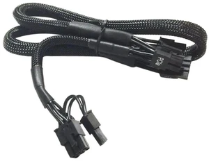 18AWG 8Pin to Dual 6+2 Pin PCIe Modular Power Cable Compatible with Corsair RMX RM Series SF Series 80 Plus Gold PSU 18AWG 8Pin to Dual 6+2 Pin PCIe Modular Power Cable Compatible with Corsair RMX RM Series SF Series 80 Plus Gold PSU