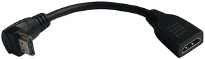 5 Inch 90 Degree Vertical Right Up Angle HDMI Male to Female Cable, HDMI 2.0 High Speed Cord Support 4K@60Hz 2160P 1080P 3D Ethernet ARC for HDTV Monitor Projector 5 Inch 90 Degree Vertical Right Up Angle HDMI Male to Female Cable, HDMI 2.0 High Speed Cord Support 4K@60Hz 2160P 1080P 3D Ethernet ARC for HDTV Monitor Projector
