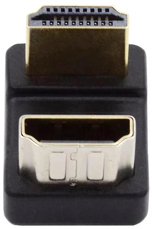 4K HDMI 1.4 Port Saver Adapter, Up 360 Degree Opposite U Shape Back Angled Type-A Male to HDMI Female Extension Converter 4K HDMI 1.4 Port Saver Adapter, Up 360 Degree Opposite U Shape Back Angled Type-A Male to HDMI Female Extension Converter