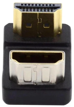 4K HDMI 1.4 Male Type-A to Female Adapter, 360 Degree Opposite U Shape Back Angled Port Saver Down Angled HDMI Extension Converter 4K HDMI 1.4 Male Type-A to Female Adapter, 360 Degree Opposite U Shape Back Angled Port Saver Down Angled HDMI Extension Converter