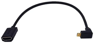 1FT 8K Micro HDMI to HDMI Extension Cable, 48Gbps Down Angle Micro HDMI Male to Straight HDMI Female Extender, Supports 8K@60Hz 4K@120Hz for Xbox PS4 PS5 TV Switch 1FT 8K Micro HDMI to HDMI Extension Cable, 48Gbps Down Angle Micro HDMI Male to Straight HDMI Female Extender, Supports 8K@60Hz 4K@120Hz for Xbox PS4 PS5 TV Switch