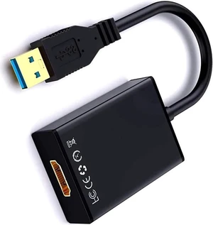 USB 3.0/2.0 to HDMI 1080P HD Video Audio Adapter Cable Converter for PC Laptop Projector HDTV Compatible with Windows XP 7/8/8.1/10 USB 3.0/2.0 to HDMI 1080P HD Video Audio Adapter Cable Converter for PC Laptop Projector HDTV Compatible with Windows XP 7/8/8.1/10