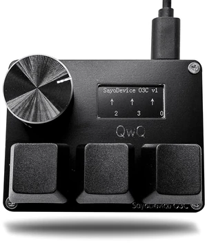 SayoDevice O3C OSU Keyboard Rapid Trigger Hall Switches Magnetic Linear Switches Keyboard with Knob SayoDevice O3C OSU Keyboard Rapid Trigger Hall Switches Magnetic Linear Switches Keyboard with Knob