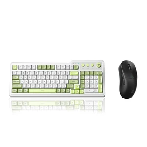 Aula F3099 Wireless Keyboard with Media Knob RGB Backlit Gaming Keyboard + SOLAKAKA SM850 - Wireless Aula F3099 Wireless Keyboard with Media Knob RGB Backlit Gaming Keyboard + SOLAKAKA SM850 - Wireless