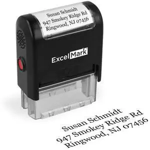 Custom Stamp Clear & Crisp Impressions Personalized Self-Inking Rubber Stamp Use for Address Stamp and More (Small) Custom Stamp Clear & Crisp Impressions Personalized Self-Inking Rubber Stamp Use for Address Stamp and More (Small)