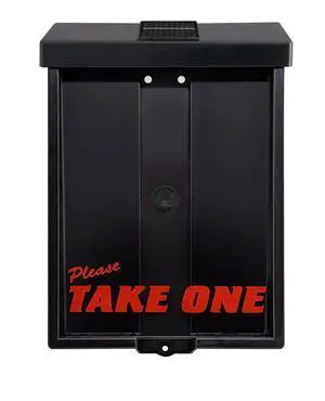 Outdoor Real Estate Brochure Box with Solar Lighted Lid, Take One Document Holder Can Hold 100, 8.5 x 11 Documents, Flyers, Literature and Other Outdoor Marketing Needs Outdoor Real Estate Brochure Box with Solar Lighted Lid, Take One Document Holder Can Hold 100, 8.5 x 11 Documents, Flyers, Literature and Other Outdoor Marketing Needs