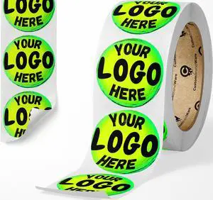 Build Your Own Stickers - Any Design Or Logo - Personalize Business - 50+ Roll - Multi Shapes, Sizes, Backgrounds, Text - Gloss/Matte Labels (1.5 inch Circle) Build Your Own Stickers - Any Design Or Logo - Personalize Business - 50+ Roll - Multi Shapes, Sizes, Backgrounds, Text - Gloss/Matte Labels (1.5 inch Circle)