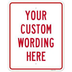 Custom Sign, Personalized Metal Signs, Customize for Office, Business, | Workplace, office, Home, Delivery Signs, 24x30 Inches, Rust Free Custom Sign, Personalized Metal Signs, Customize for Office, Business, | Workplace, office, Home, Delivery Signs, 24x30 Inches, Rust Free