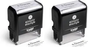 The Duncans Personalized Self-Inking Address Stamp | Envelope Return Address Stamp for Couples and Families | Custom Rubber Address Stamp (2, Xtra Large) The Duncans Personalized Self-Inking Address Stamp | Envelope Return Address Stamp for Couples and Families | Custom Rubber Address Stamp (2, Xtra Large)