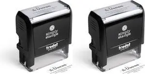 The Duncans Personalized Self-Inking Address Stamp | Envelope Return Address Stamp for Couples and Families | Custom Rubber Address Stamp (2, Large) The Duncans Personalized Self-Inking Address Stamp | Envelope Return Address Stamp for Couples and Families | Custom Rubber Address Stamp (2, Large)