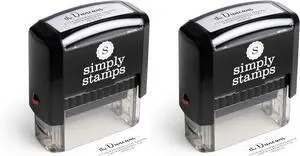 The Duncans Personalized Self-Inking Address Stamp | Envelope Return Address Stamp for Couples and Families | Custom Rubber Address Stamp (2, Medium) The Duncans Personalized Self-Inking Address Stamp | Envelope Return Address Stamp for Couples and Families | Custom Rubber Address Stamp (2, Medium)