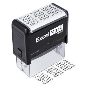Custom Rubber Stamp Clean & Easy Stamping Personalized Self-Inking Stamp (Extra Large) Custom Rubber Stamp Clean & Easy Stamping Personalized Self-Inking Stamp (Extra Large)