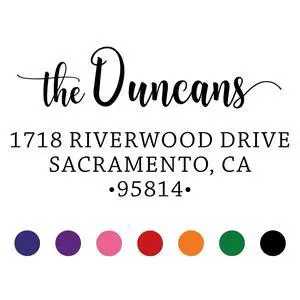 The Duncans Personalized Wood Handle Address Stamp | Envelope Return Address Stamp for Couples and Families | Custom Rubber Address Stamp (1, Wood Handle) The Duncans Personalized Wood Handle Address Stamp | Envelope Return Address Stamp for Couples and Families | Custom Rubber Address Stamp (1, Wood Handle)
