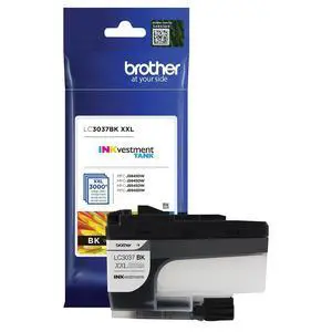Genuine LC3037BK, Single Pack Super High-yield Black INKvestment Tank Ink Cartridge, Page Yield Up To 3,000 Pages, LC3037, Amazon Dash Replenishment Cartridge Genuine LC3037BK, Single Pack Super High-yield Black INKvestment Tank Ink Cartridge, Page Yield Up To 3,000 Pages, LC3037, Amazon Dash Replenishment Cartridge