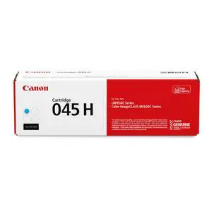 Genuine 045 Cyan Toner Cartridge High Capacity Compatible with LBP612Cdw, MF632Cdw, MF634Cdw Genuine 045 Cyan Toner Cartridge High Capacity Compatible with LBP612Cdw, MF632Cdw, MF634Cdw