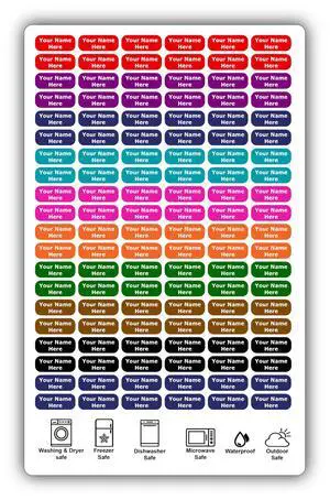 120 Small Personalized Waterproof Name Labels. Press and Stick Multi use Custom Mini Name Labels. Customized 2 Lines of Text and Color. Tiny Name Stickers with Permanent Self Adhesive 120 Small Personalized Waterproof Name Labels. Press and Stick Multi use Custom Mini Name Labels. Customized 2 Lines of Text and Color. Tiny Name Stickers with Permanent Self Adhesive