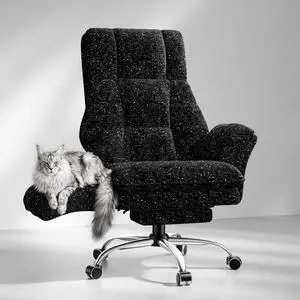 Big and Tall Office Chair, Flip Armrests for Pets & Cross Legged Sitting | Executive Ergonomic Computer Gaming Chair with Foot Rest, Wide Seat Reclining Desk Chair, Galaxy Black Big and Tall Office Chair, Flip Armrests for Pets & Cross Legged Sitting | Executive Ergonomic Computer Gaming Chair with Foot Rest, Wide Seat Reclining Desk Chair, Galaxy Black