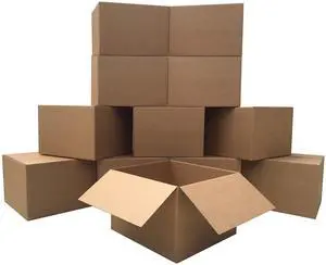 Large Moving Boxes 20" x 20" x 15" Pack of 12, Corrugated Cardboad Boxes For Packing, Shipping, Packing & Moving | Sturdy Corrugated Cardboard Construction for Moving, Shipping, and Storage Large Moving Boxes 20" x 20" x 15" Pack of 12, Corrugated Cardboad Boxes For Packing, Shipping, Packing & Moving | Sturdy Corrugated Cardboard Construction for Moving, Shipping, and Storage