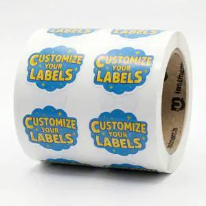Custom Die Cut Sticker Roll Labels for Business (Die-Cut) Custom Die Cut Sticker Roll Labels for Business (Die-Cut)