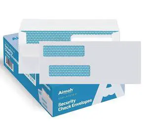 #8 Security Envelopes Business Envelopes Double Window Flip&Seal 2500 | Double window envelopes, security tint, flip & seal, fits QuickBooks checks, 2500 count, 3 x 8¹¹ in (30108) #8 Security Envelopes Business Envelopes Double Window Flip&Seal 2500 | Double window envelopes, security tint, flip & seal, fits QuickBooks checks, 2500 count, 3 x 8¹¹ in (30108)