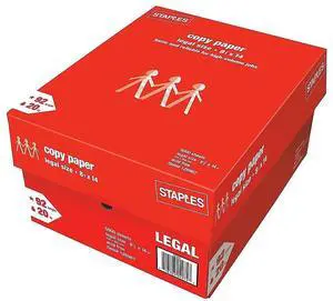 Copy Paper, 8.5x14 Inch, 20 lb., 92 Brightness, 500/Ream, 10 Reams | Legal-size multipurpose paper for office, school & home printing and copying needs Copy Paper, 8.5x14 Inch, 20 lb., 92 Brightness, 500/Ream, 10 Reams | Legal-size multipurpose paper for office, school & home printing and copying needs