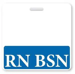 25 Pack - RN BSN Badge Buddies - Horizontal- Heavy Duty Spill Proof & Tear Resistant Cards - 2 Sided - Quick Role Identifier ID Buddy for BSN Registered Nurses - USA Printed by (Blue) 25 Pack - RN BSN Badge Buddies - Horizontal- Heavy Duty Spill Proof & Tear Resistant Cards - 2 Sided - Quick Role Identifier ID Buddy for BSN Registered Nurses - USA Printed by (Blue)