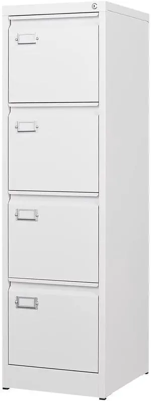 4 Drawer File Cabinet with Lock Metal Vertical File Storage Cabinet Office Home Steel Vertical File Cabinet for A4 Legal/Letter Size Narrow File Cabinet Locked,Assembly Required 4 Drawer File Cabinet with Lock Metal Vertical File Storage Cabinet Office Home Steel Vertical File Cabinet for A4 Legal/Letter Size Narrow File Cabinet Locked,Assembly Required