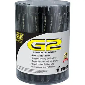 84095 G2 Premium Retractable Gel Ink Pen, Refillable, Black Ink, 1.0 mm, 36/Pack 84095 G2 Premium Retractable Gel Ink Pen, Refillable, Black Ink, 1.0 mm, 36/Pack
