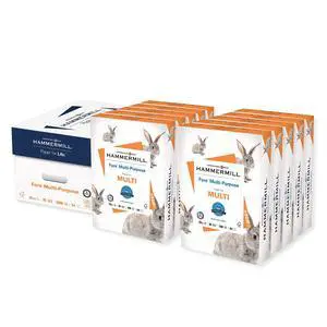A4 Paper, Fore Multipurpose 20 lb Printer Paper - 10 Ream (5,000 Sheets) - 96 Bright, Made in the USA, 103036C A4 Paper, Fore Multipurpose 20 lb Printer Paper - 10 Ream (5,000 Sheets) - 96 Bright, Made in the USA, 103036C