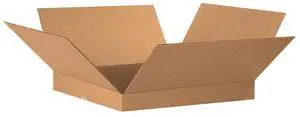 Flat Corrugated Cardboard Shipping Boxes 10"L x 10"W x 2"H | Single-Wall Small Kraft Boxes for Moving, Packing and Storage (25 Pack) Flat Corrugated Cardboard Shipping Boxes 10"L x 10"W x 2"H | Single-Wall Small Kraft Boxes for Moving, Packing and Storage (25 Pack)