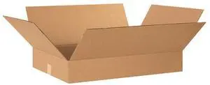 Flat Corrugated Cardboard Shipping Boxes 24"L x 18"W x 4"H | Single-Wall Medium Kraft Boxes for Moving, Packing and Storage (20 Pack) Flat Corrugated Cardboard Shipping Boxes 24"L x 18"W x 4"H | Single-Wall Medium Kraft Boxes for Moving, Packing and Storage (20 Pack)