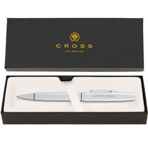 Cross Coventry Personalized Ballpoint Pen in Polished Chrome | Engraved Pen for Graduation, Retirement, New Job, Corporate Recognition Cross Coventry Personalized Ballpoint Pen in Polished Chrome | Engraved Pen for Graduation, Retirement, New Job, Corporate Recognition