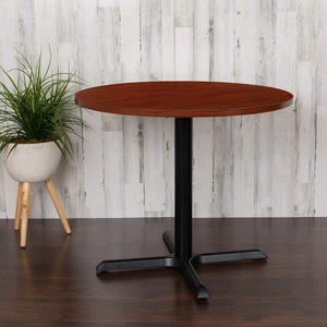 Mahogany 36" Round Conference Table | Multi-Purpose, Meeting Table, Office Furniture Mahogany 36" Round Conference Table | Multi-Purpose, Meeting Table, Office Furniture