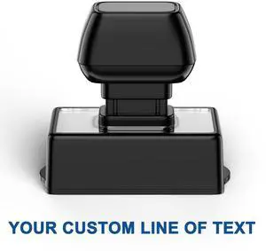 Self Inking Custom Name Stamp - Personalized 1 Line Stamp for Office, Teacher, Business Label with Clear, Consistent Impressions & Effortless Stamping Self Inking Custom Name Stamp - Personalized 1 Line Stamp for Office, Teacher, Business Label with Clear, Consistent Impressions & Effortless Stamping