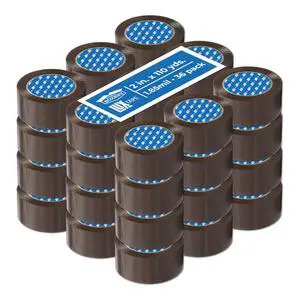 2" x 110 Yards Tan Packing Tape 36 Roll Carton Warehouse Grade Adhesive for Shipping, Moving & Packaging Standard Strength 1.85 Mil Box Sealing Tape 2" x 110 Yards Tan Packing Tape 36 Roll Carton Warehouse Grade Adhesive for Shipping, Moving & Packaging Standard Strength 1.85 Mil Box Sealing Tape