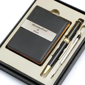 Custom Engraved Pen & Money Clip Wallet Gift Set Personalized Ballpoint Pen with Refill, Luxury Gift Box for Men Custom Engraved Pen & Money Clip Wallet Gift Set Personalized Ballpoint Pen with Refill, Luxury Gift Box for Men