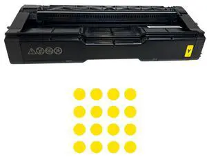 Genuine Yellow Toner Cartridge | For C125 P & C125MF Genuine Yellow Toner Cartridge | For C125 P & C125MF