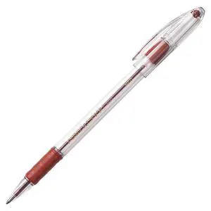 BK91B R.S.V.P. Stick Ballpoint Pen, 1mm, Transparent Barrel, Red Ink (Pack of 12) BK91B R.S.V.P. Stick Ballpoint Pen, 1mm, Transparent Barrel, Red Ink (Pack of 12)