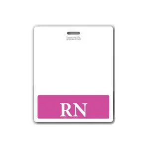 Bulk 20 Pack - Oversized RN Badge Buddy - Horizontal Extra Large Badge Buddies for Registered Nurses - 3 3/8 X 4 1/8 Role Identification Badge Backer Card - USA Printed by (Hot Pink) Bulk 20 Pack - Oversized RN Badge Buddy - Horizontal Extra Large Badge Buddies for Registered Nurses - 3 3/8 X 4 1/8 Role Identification Badge Backer Card - USA Printed by (Hot Pink)